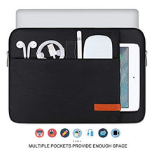 Load image into Gallery viewer, Lacdo 14 Inch Laptop Sleeve Computer Case Portable Bag for Dell Inspiron 14 5481 / HP Stream 14" / Acer Spin 3 / ASUS L402YA / HP Acer Chromebook 14, S330 / Flex 14 Notebook, Water-Resistant, Black