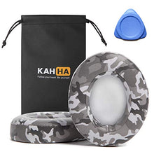 Load image into Gallery viewer, KAHHA Ear Pads,Replacement earpads Compatible with Beats Studio 2 & 3Wired/ Wireless Headphones Ear Cushions with Noise Isolation Memory Foam/ECO Protein Leather/Strong Adhesive Tape(Camo Grey)