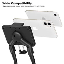 Load image into Gallery viewer, B-Land Cell Phone Holder, Universal Mobile Phone Stand, Lazy Bracket, DIY Flexible Mount Stand with Multiple Function (Black)