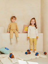 Load image into Gallery viewer, MOLLIMELLI FRIENDS 2T~15Y Toddlers' Boys' Girls' Kids' Teen Clothes Cotton Stripes Checks Pattern Long Sleeve Clothingsets