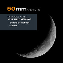 Load image into Gallery viewer, Celestron - PowerSeeker 50AZ Telescope - Manual Alt-Azimuth Telescope for Beginners - Compact and Portable - BONUS Astronomy Software Package - 50mm Aperture