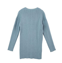 Load image into Gallery viewer, Girls Long Knit Cardigan Sweater Open Front Long Sleeve Fall Spring Outwear