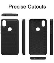 Load image into Gallery viewer, Dahkoiz Case for T-Mobile Revvl 4 Case, TCL Revvl 4 Case, Durable Sturdy Armor Defender Cover Dual Layer Hybrid Protective Phone Cases for TMobile Revvl 4, Black