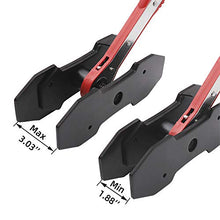 Load image into Gallery viewer, Five Bananas Brake Caliper Press Tool, Car Ratcheting Brake Caliper Piston Spreader Press Tool with 2 pcs Steel Plates, Red