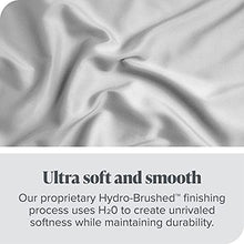 Load image into Gallery viewer, Bare Home Fitted Bottom Sheet Split King - Premium 1800 Microfiber - Ultra-Soft Wrinkle Free - Deep Pocket - 2 Twin XL Fitted Sheets (Split King, Grey)