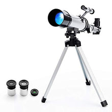 Load image into Gallery viewer, Telescope Star Finder with Tripod F36050 HD Zoom Monocular Space Astronomical Spotting Scope for Kids and Beginner (Small)