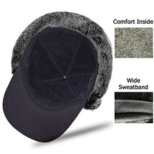 Load image into Gallery viewer, Outdoor Cycling Cold-Proof Ear Warm Cap Thickened Ear Winter Warmer Hat (Black)