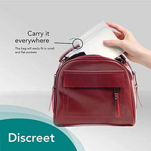 Load image into Gallery viewer, The Original CareBag Vomit Bag with Super Absorbent Pad, Box of 20 Bags β Absorbent Emesis Bag for Emergency β Medical Grade, Disposable Nausea Bag for Travel β Barf Bags for The Car, Uber, & Lyft