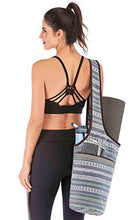 Load image into Gallery viewer, Ewedoos Yoga Mat Bag with Large Size Pocket and Zipper Pocket, Fit Most Size Mats. (Namaste)