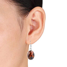 Load image into Gallery viewer, Orchid Jewelry 13 Ct Red Mahagony Obsidian 925 Sterling Silver Dangle Birthday Gifts For Women