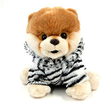 Load image into Gallery viewer, GUND World’s Cutest Dog Boo Zebra Outfit Plush Stuffed Animal 9”