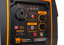 Load image into Gallery viewer, WEN 56225i 2250-Watt Gas Powered Portable Inverter Generator with Fuel Shut-Off, CARB Compliant
