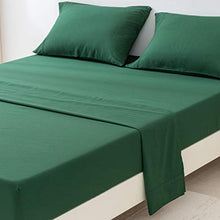 Load image into Gallery viewer, PY HOME & SPORTS Queen Bed Sheets Set 4 Piece 1800 Thread Count Green Bed Sheets Queen Set with 16" Deep Pocket Super Soft and Comforterble (Green, Queen)