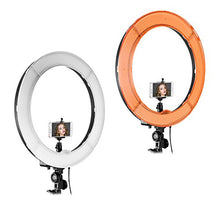 Load image into Gallery viewer, Neewer Ring Light Kit:18"/48cm Outer 55W 5500K Dimmable LED Ring Light, Light Stand, Carrying Bag for Camera,Smartphone,YouTube,TikTok,Self-Portrait Shooting, Black, Model:10088612
