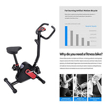 Load image into Gallery viewer, Ship from USA, Indoor Cycling Bike Stationary - Cycle Bike with Comfortable Seat Cushion - Health & Fitness Indoor Cycling Bike -Dual Felt Pad Resistance with Caged Pedals - Adjustable Seat (A)