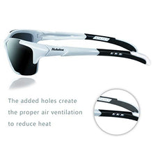 Load image into Gallery viewer, HULISLEM S1 Sport Polarized Sunglasses (White-Black)