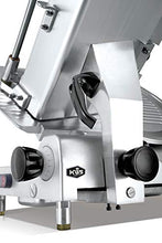 Load image into Gallery viewer, KWS MS-12HP Premium 450w Electric Meat Slicer 12-Inch Stainless Blade With Commercial Grade Carriage, Frozen Meat/Cheese/Food Slicer Low Noises Commercial and Home Use