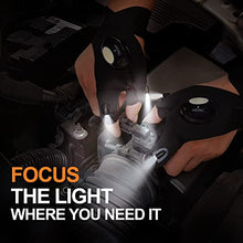Load image into Gallery viewer, BIIB Stocking Stuffers Gifts for Dad, Flashlight LED Gloves, Cool Gadgets Gift Idea for Men, Gifts for Husbands, for Men, Dad, Boyfriend, Unique Gifts for Men, Him