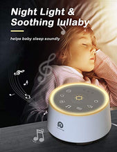 Load image into Gallery viewer, Dreamegg Portable White Noise Machine for Baby Sleeping with Night Light, Nature Sounds, White Noise and Lullaby, Child Lock & Dreamegg D1 Sound Machine