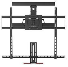 Load image into Gallery viewer, Monoprice Above Fireplace Pull-Down Full-Motion Articulating TV Wall Mount Bracket For TVs 55in to 100in, Max Weight 154lbs, VESA Patterns Up to 800x600, Rotating, Height Adjustable