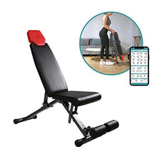 Load image into Gallery viewer, Finer Form 5-in-1 Adjustable Weight Bench - Foldable Multi-Purpose Bench for Full Body Workout, Incline Decline Bench for Home Gym