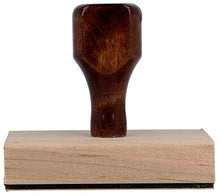 Load image into Gallery viewer, Traditional Custom Rubber Stamp (Extra Large)