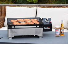 Load image into Gallery viewer, Royal Gourmet PD1202S 17-Inch Portable Table Top Propane Gas Grill Griddle for Camping, Sliver
