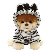 Load image into Gallery viewer, GUND World’s Cutest Dog Boo Zebra Outfit Plush Stuffed Animal 9”