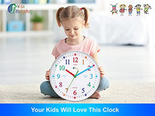 Load image into Gallery viewer, WISE HEDGEHOG Learning Clock Bundle - Large Demonstration Dry Erase Clock & Teaching Wall Clock