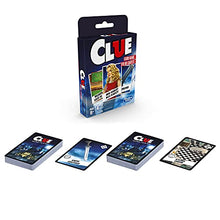 Load image into Gallery viewer, Hasbro Gaming Clue Card Game for Kids Ages 8 & Up, 3-4 Players Strategy Game