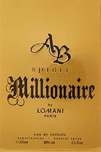 Load image into Gallery viewer, Lomani Ab Spirit Millionaire By Lomani for Men - 6.6 Oz Edt Spray, 6.6 Oz, brown