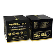 Load image into Gallery viewer, Dead Sea Mud Mask - Enhanced with Collagen - Reduces Blackheads, Pores, Acne, Oily Skin - Visibly Healthier Face & Body Complexion - All Natural Anti-Aging Formula for Women & Men