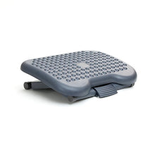 Load image into Gallery viewer, Mind Reader Comfy Rest, Ergonomic Foot, Pressure Relief for Comfort, Back, and Body, 3 Height, Black