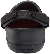 Load image into Gallery viewer, Crocs Bistro Pro LiteRide Clog, black, 14 US Women / 12 US Men
