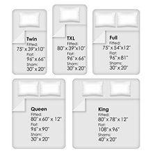 Load image into Gallery viewer, Lavish Home Brushed Microfiber Set-3 Piece Bed Linens-Fitted & Flat Sheets, Plus A Pillowcase-Wrinkle, Stain & Fade Resistant (Twin, Beige), Bone