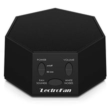 Load image into Gallery viewer, LectroFan High Fidelity White Noise Machine with 20 Unique Non-Looping Fan and White Noise Sounds and Sleep Timer