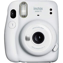 Load image into Gallery viewer, Fujifilm Instax Mini 11 Instant Camera - Ice White (16654798) + 3 Packs Fujifilm Instax Mini Twin Pack Instant Film (16437396) + Batteries + Case + Cloth