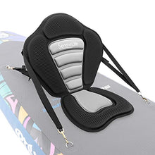 Load image into Gallery viewer, Detachable Universal Paddle-Board Seat - Adjustable Paddle Board Seat, Form-Fitting Design for All Body Sizes, Large & Small, Compatible for Kayaks, Rowboats, Fishing Boats - SereneLife SLSUPST15