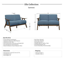Load image into Gallery viewer, Lexicon Elle 3-Piece Living Room Set, Blue