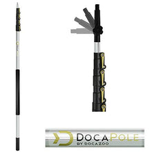 Load image into Gallery viewer, DocaPole 36 ft Reach 7-30 Foot Multi-Purpose Telescoping Pole for use as Light Bulb Changer, Paint Roller, Gutter Cleaning Tools, and Hanging Lights