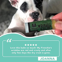 Load image into Gallery viewer, Natural Dog Company Wrinkle Balm (0.15-oz Trial Stick) | Healing & Soothing Balm | All-Natural & Organic | Vegan & Veterinarian-Approved | for Face Wrinkles and Skin Folds | Ideal for Bulldogs & Pugs