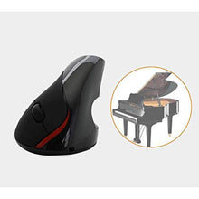 Load image into Gallery viewer, Keturi Ergonomic Wireless Vertical Mouse Charging Mouse Designed Specifically for Gaming.Portable Mobile Optical Mice for Laptop Computer (Blue)