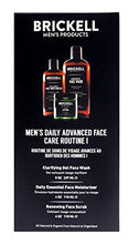 Load image into Gallery viewer, Brickell Men's Daily Advanced Face Care Routine I, Gel Facial Cleanser Wash, Face Scrub, Face Moisturizer Lotion, Natural and Organic, Scented
