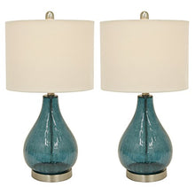 Load image into Gallery viewer, Decor Therapy MP1054 Table Lamp, Emerald Blue Green