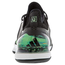 Load image into Gallery viewer, adidas Adizero Ubersonic 2.0 Shoe - Men's Tennis Core Black/Glow Green/Orange