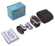Load image into Gallery viewer, Deluxe SM-110 Two Way Display Finger Pulse Oximeter with Carry Case and Neck/Wrist Cord