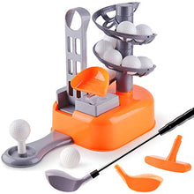 Load image into Gallery viewer, iPlay, iLearn Kids Golf Toys Set, Boys Outdoor Sport Toy Age 3-5, Toddler Outside Golf Ball Game W/ Left & Right Club Head, Child Yard Play, Birthday Gifts for 4 6 7 8 Year Olds Girls