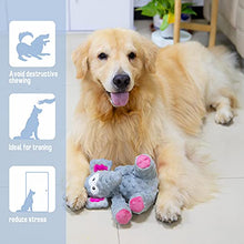 Load image into Gallery viewer, Dog Toys, Squeaky Plush Dog Toy for Puppy Small Medium Dogs, Cute Soft Stuffed Puppy Toys with Crinkle Paper and Squeaker, for Teeth Cleaning and Boredom (Elephant)