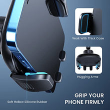 Load image into Gallery viewer, Cell Phone Holder for Car Phone Mount Long Arm Dashboard Windshield Car Phone Holder Strong Suction Anti-Shake Stabilizer Phone Car Holder Compatible with All Phone Android Smartphone