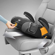 Load image into Gallery viewer, Chicco GoFit Plus Backless Booster Car Seat with Quick-Release Latch, Travel Booster Seat for Car, Portable Car Booster Seat for Children 40-110 lbs. | Stream/Blue